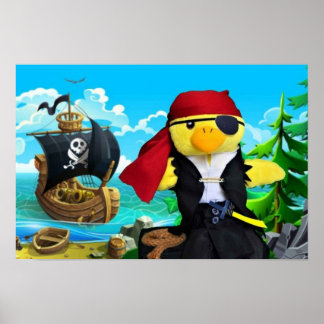 Affiche Danny Duck le Pirate.