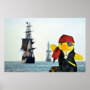 Affiche Danny Duck le Pirate.