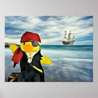 Affiche Danny Duck le Pirate.