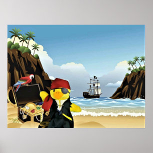 Affiche Danny Duck le Pirate.