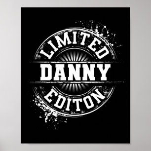 Affiche Danny Limited Edition Funny Nom Personnalisé Plais