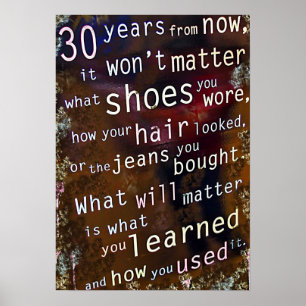 Affiche Dans 30 Ans
