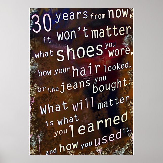 Affiche Dans 30 ans (Devant)
