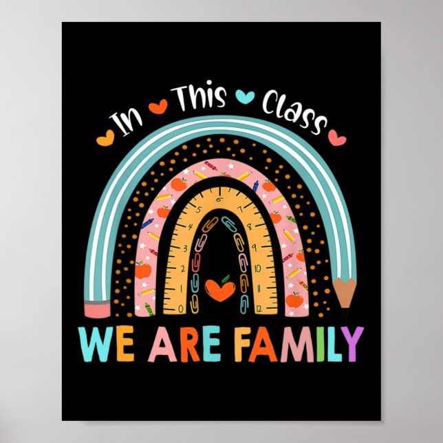 Affiche Dans Ce Cl, Nous Sommes Étudiants De Famille De Re (Devant)