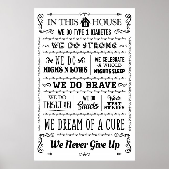 Affiche Dans Cette Chambre, Nous N'Abandonnons Jamais Le D (Devant)