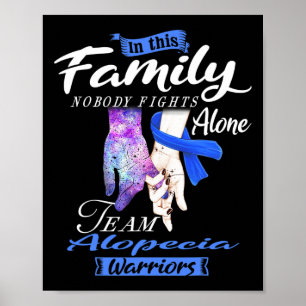 Affiche Dans cette famille personne ne combat seul l'équip