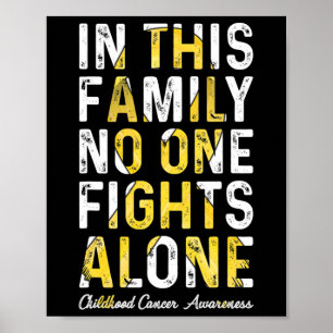 Affiche Dans cette famille, personne ne lutte seul contre 