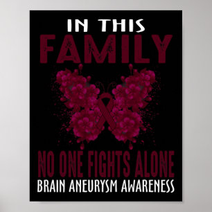 Affiche Dans cette famille personne ne se bat seul Anévris