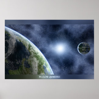Affiche Dans des espaces restreints