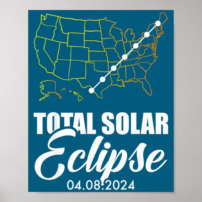 Affiche Dans Deux Fois Éclipse Solaire De La Vie Solaire (Devant)