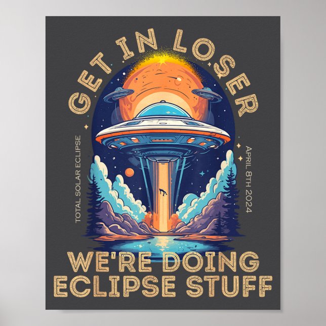 Affiche Dans Get Loser Alien Abduction Solar (Devant)