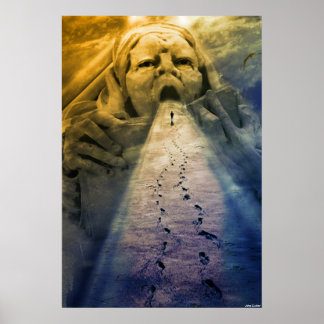 Affiche Dans la bouche du géant