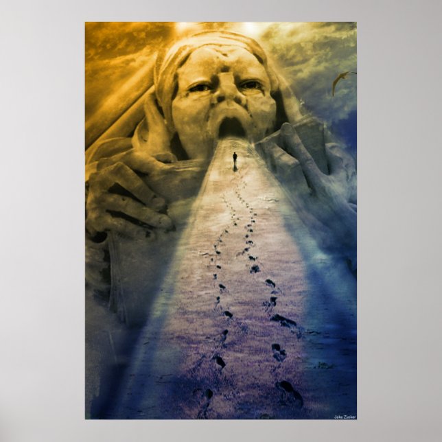 Affiche Dans la bouche du géant (Devant)