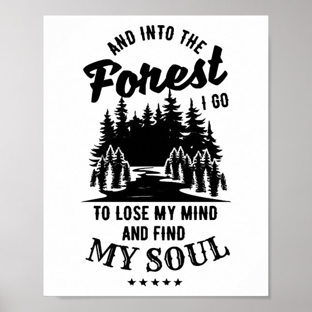 Affiche Dans la forêt je vais (Devant)