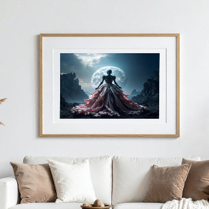 Affiche Dans la lueur de la lune