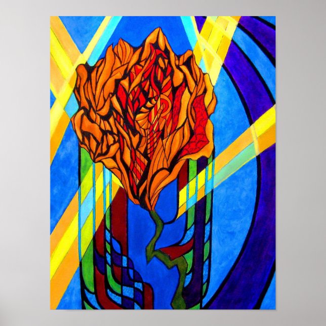 Affiche Dans la lumière (Devant)