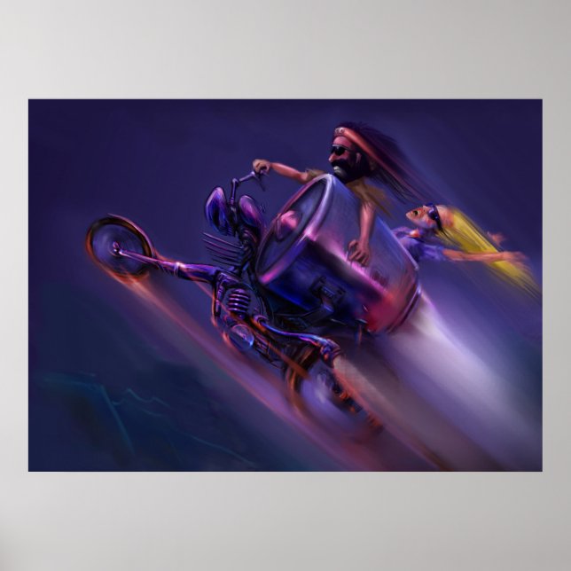 Affiche Dans la nuit (Devant)