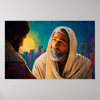 Affiche Dans la nuit avec le Christ : Saint Nicodemus