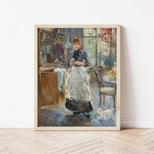 Affiche Dans la salle à manger Berthe Morisot