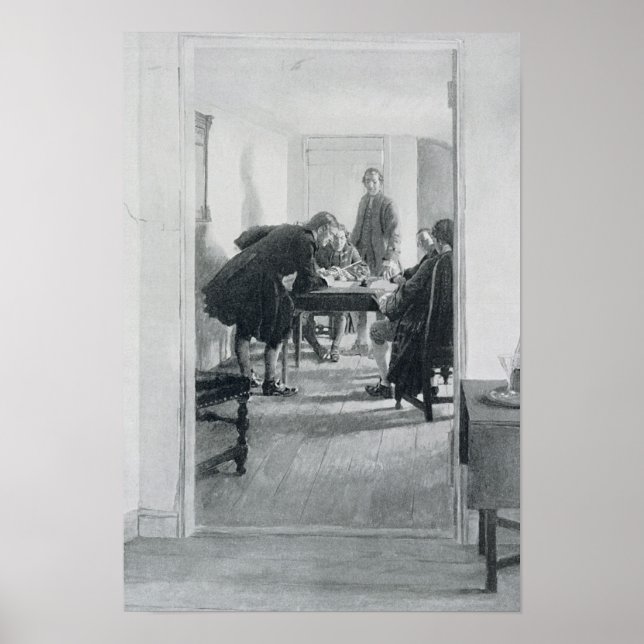 Affiche Dans la taverne Old Raleigh (Devant)