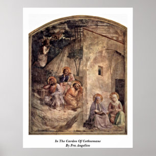 Affiche Dans Le Jardin De Gethsémani Par Fra Angelico