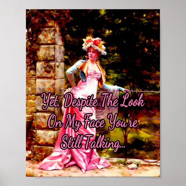 Affiche Dans le jardin par Frederic Soulacroix (Devant)