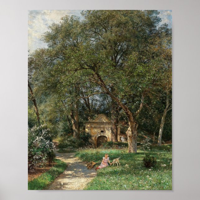 Affiche Dans le parc du Château | Hugo Darnaut (Devant)