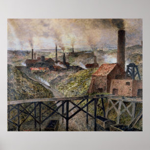 Affiche Dans le pays noir, 1890
