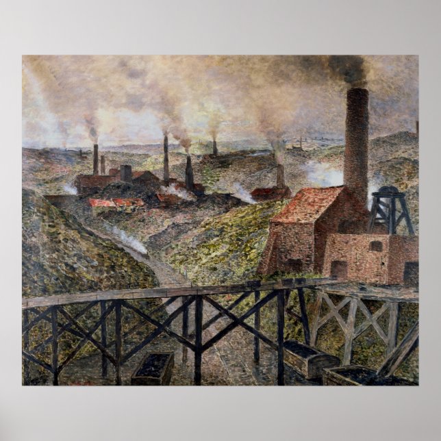 Affiche Dans le pays noir, 1890 (Devant)