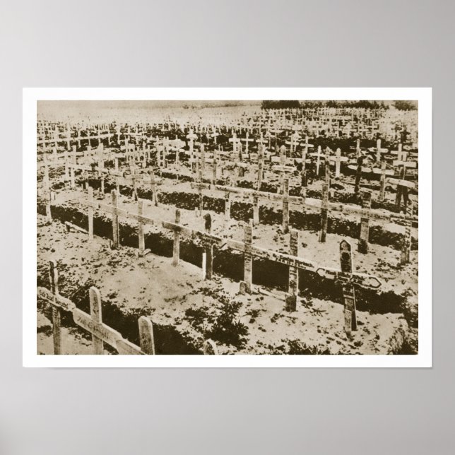 Affiche Dans le West nothing New : A German cemetery à Fra (Devant)