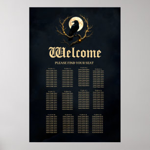 Affiche Dans les ténèbres de la nuit” – Le messager silenc