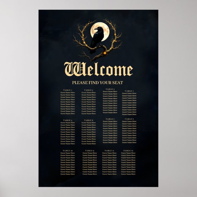 Affiche Dans les ténèbres de la nuit” – Le messager silenc (Devant)