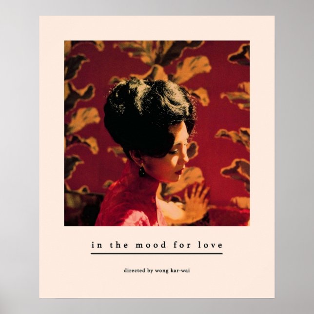 Affiche Dans l'humeur de l'amour Wong Karwai Tony Leung Ma (Devant)
