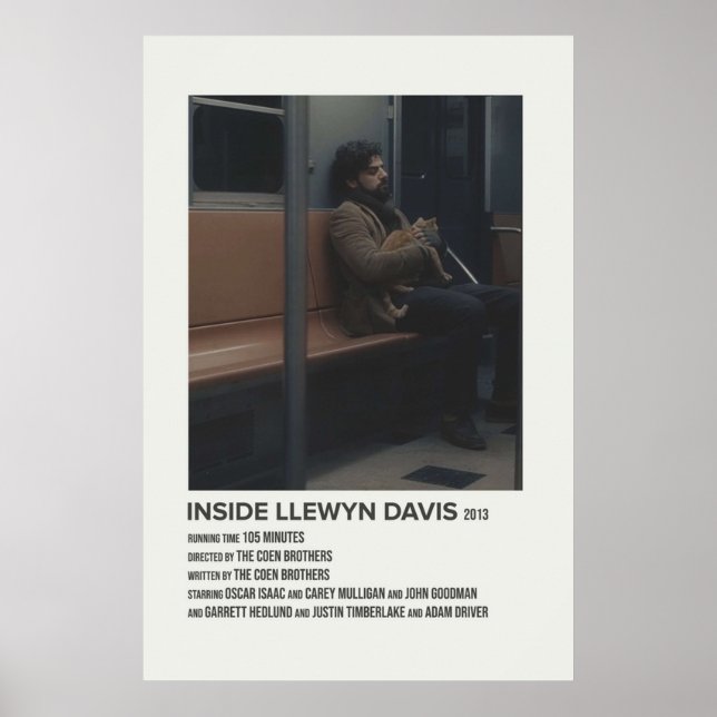 Affiche dans llewyn davis 2013 (Devant)