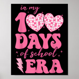 Affiche Dans Mes 100 Jours De L'Ère De L'École 100E Jour E