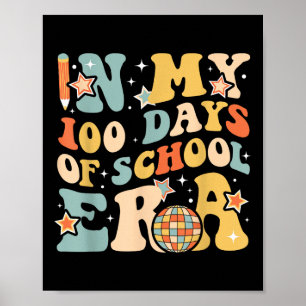 Affiche Dans Mes 100 Jours De L'Ère Scolaire Enfants Jeune