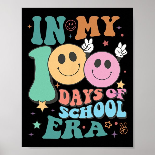Affiche Dans Mes 100 Jours De L'Ère Scolaire Enseignants E (Devant)