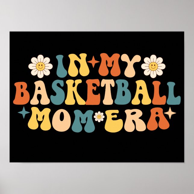 Affiche Dans Mon Basketball, L'Ère Maman Super (Devant)