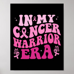 Affiche Dans mon cancer guerrier de l'ère de la lutte cont