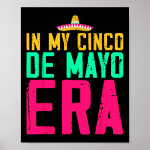 Affiche Dans Mon Cinco De Mayo Era Nacho Fête Moyenne
