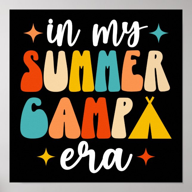 Affiche Dans Mon Époque De Camp D'Été (Devant)
