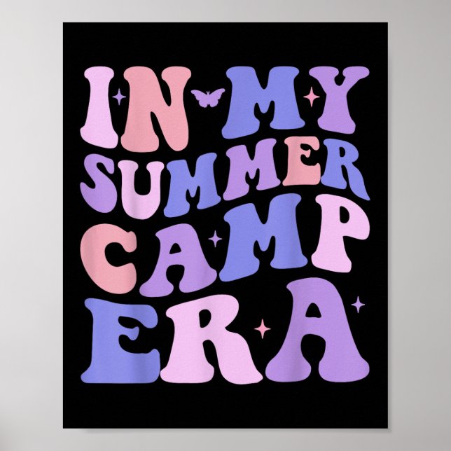 Affiche Dans Mon Époque De Camp D'Été Campi De Vacances D' (Devant)