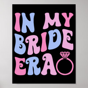 Affiche Dans Mon Époque De Mariée Mariage Fiançailles De F
