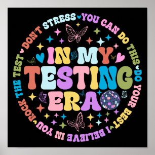 Affiche Dans Mon Époque De Test Les Étudiants Font Le Test