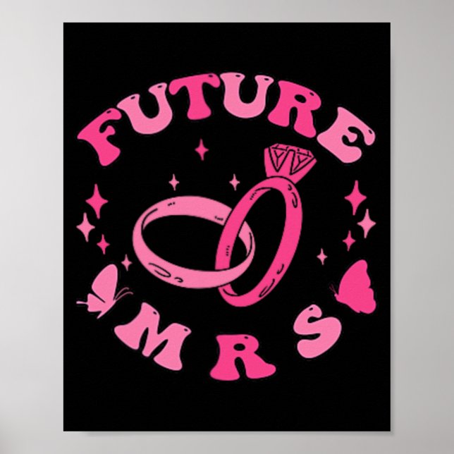 Affiche Dans Mon Époque Engagée Super Mariée Bachelorette  (Devant)