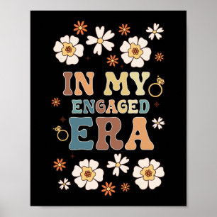 Affiche Dans Mon Era Engagé Boyfriend Super Fiance Bride C