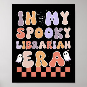 Affiche Dans mon ère de bibliothèque Éffrayante Ghost Hall