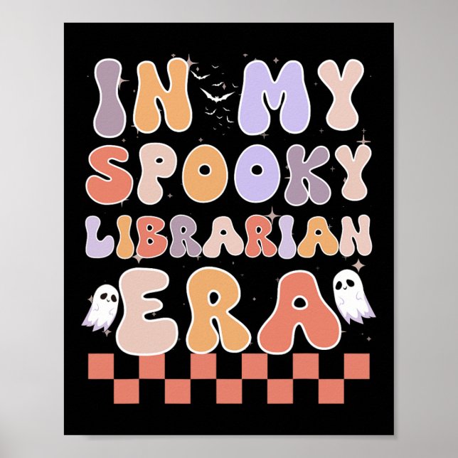Affiche Dans mon ère de bibliothèque Éffrayante Ghost Hall (Devant)