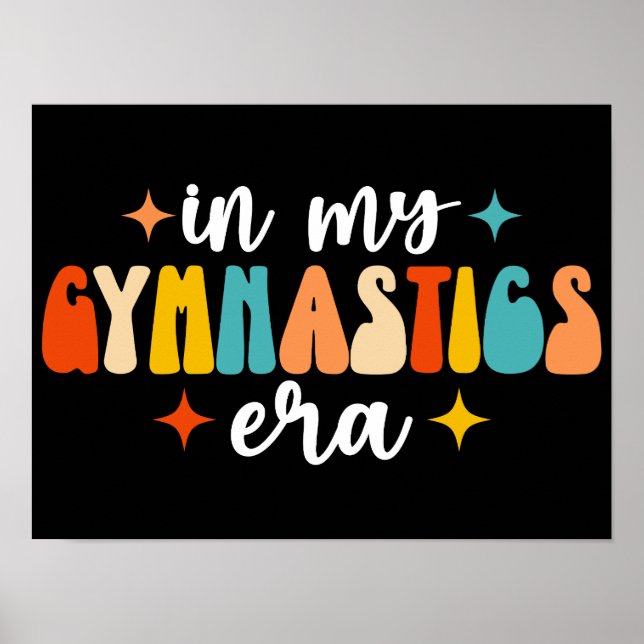 Affiche Dans Mon Ere Gymnastique Retro Super (Devant)