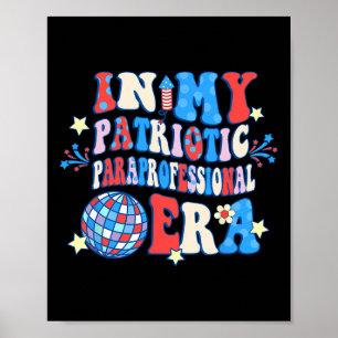 Affiche Dans Mon ère Patriotique Paraprofessionnelle Joyeu